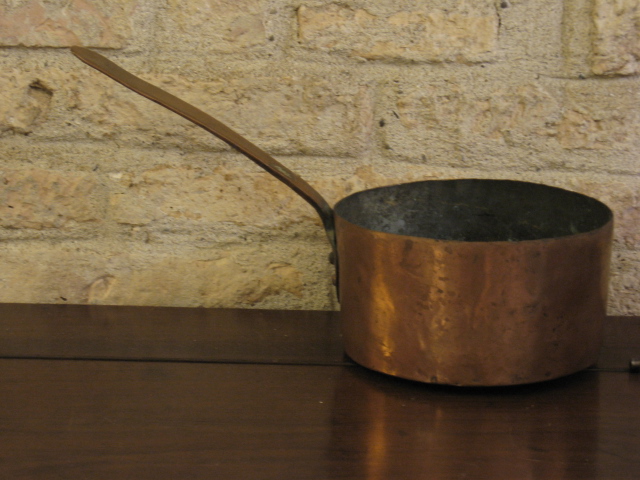  Ancient copper pan