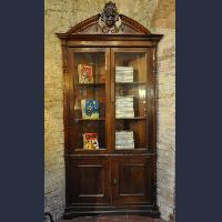  Antique corner cabinet