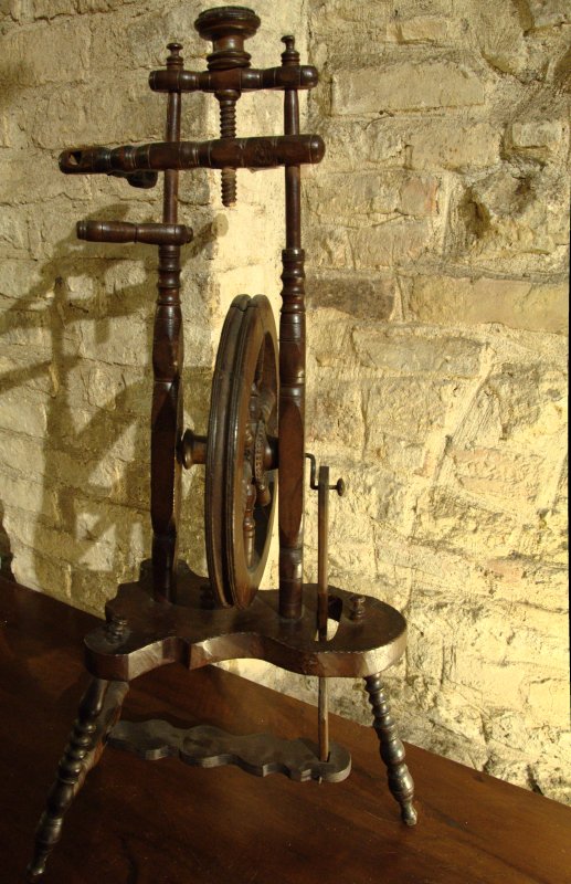  Antique spinning wheel