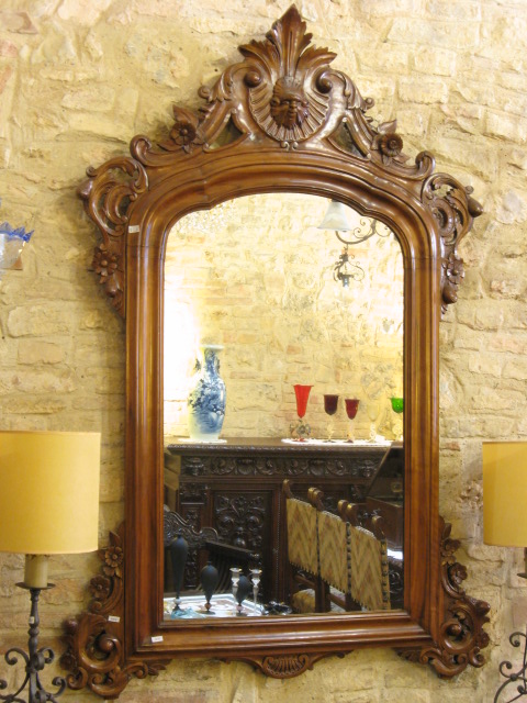  Antique hall mirrors 