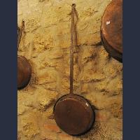Ancient copper pan