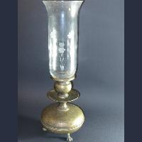 Brass candlesticks