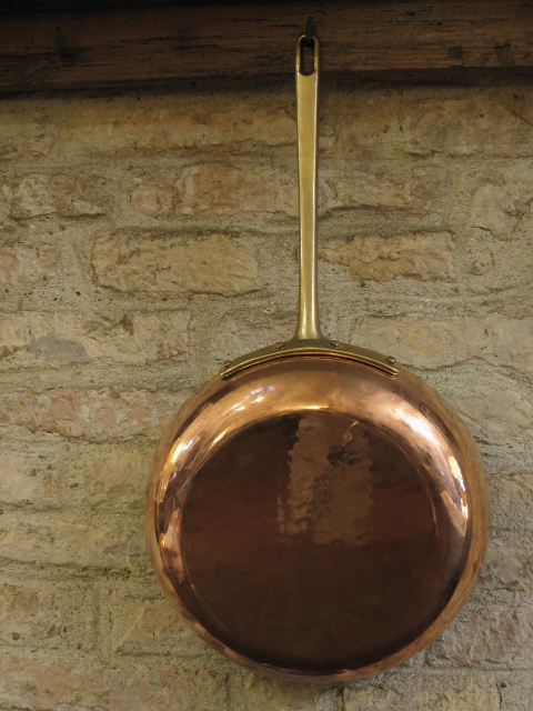  Copper frying pan