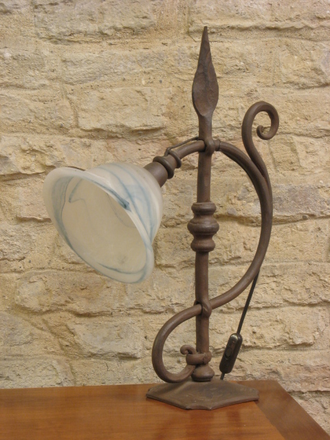  Iron lamp